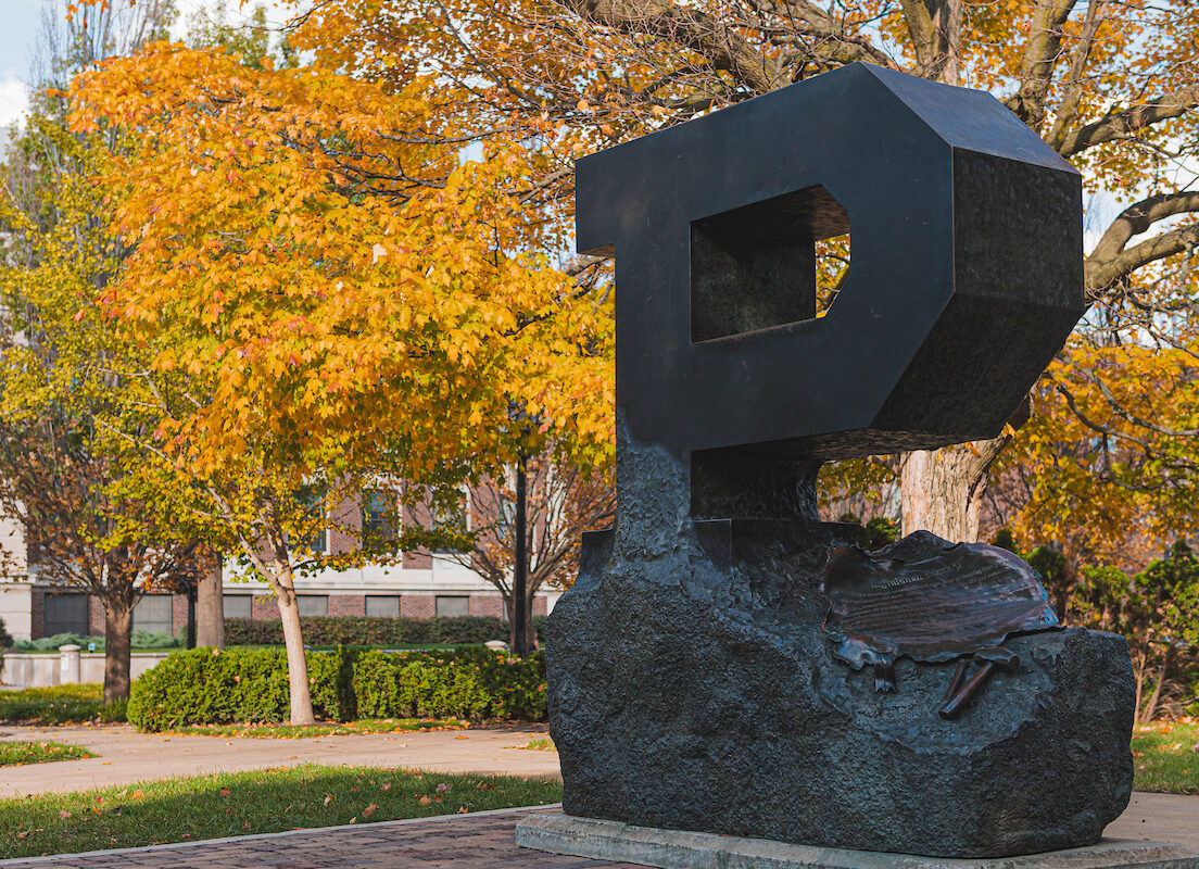 Unfinished Block P Statue