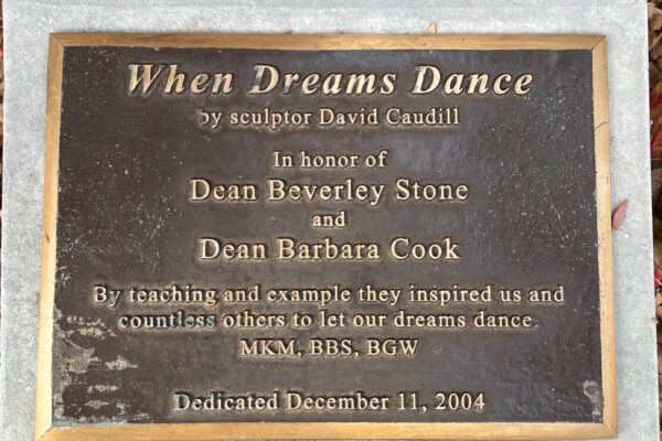 When Dream Dance Plaque