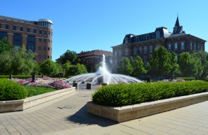 Loeb Fountain at Founders Park